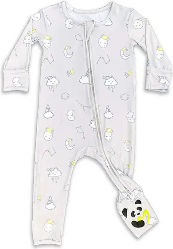 Bellabu Bear Kids' Constellation Convertible Footie Pajamas | Nordstrom