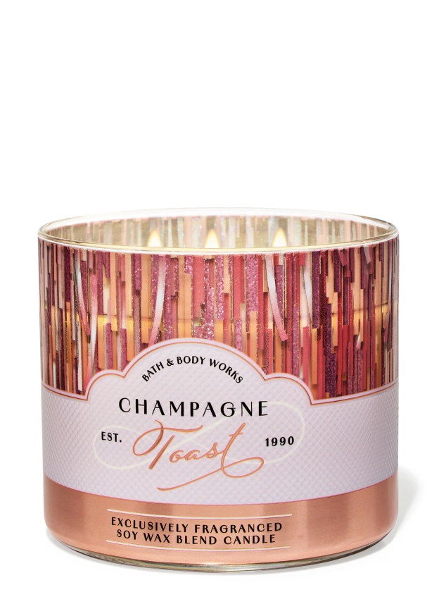 Champagne Toast 3-Wick Candle