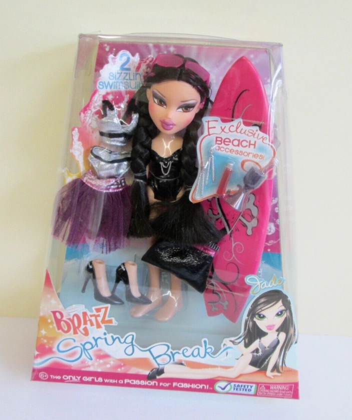 Bratz Spring Break Jade Doll NIB.