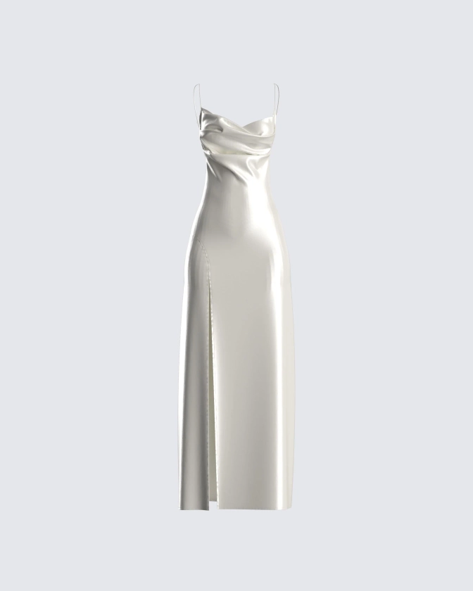 Piper Satin Midi Dress