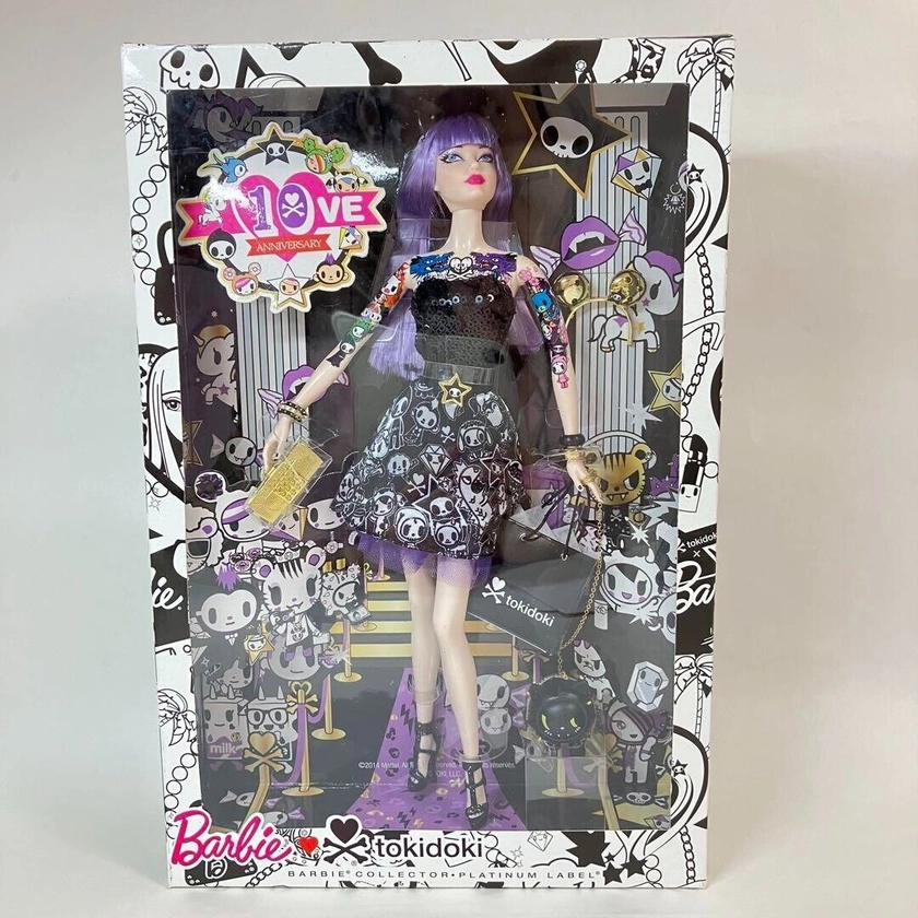 Barbie Tokidoki Collaboration Platinum Label 10th Anniversary Doll Japan