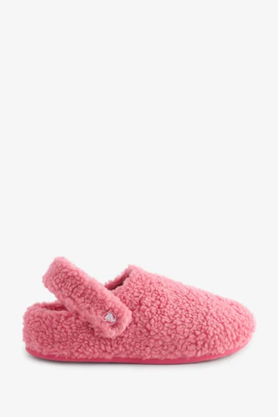 Crocs Pink Classic Cozzzy Slippers