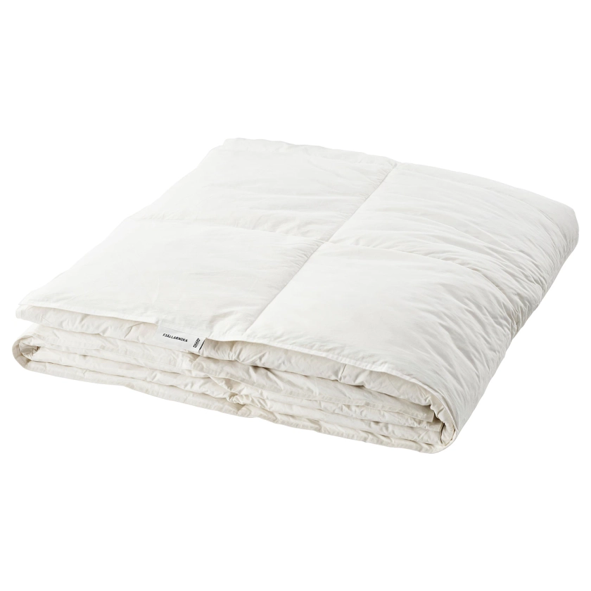 FJÄLLARNIKA Duck Feather & Down White King Duvet, 7.5 Tog - IKEA