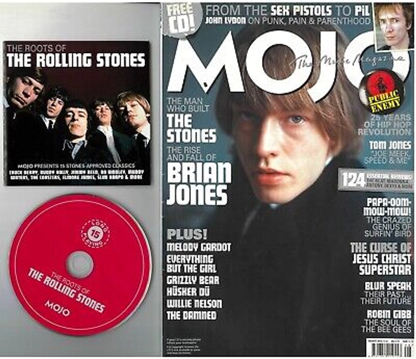 MOJO MAGAZINE 225 August 2012 Brian Jones Rolling Stones Public Enemy John Lydon | eBay