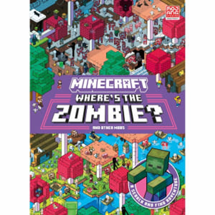 Minecraft Where's the Zombie? And Other Mobs - Book