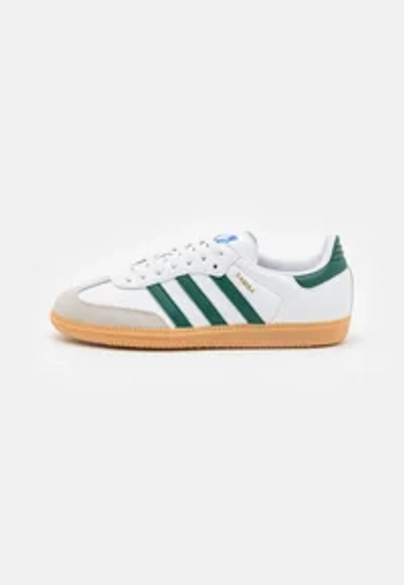 adidas Originals SAMBA OG KIDS - Baskets basses - footwear white/collegiate green/blanc - ZALANDO.BE