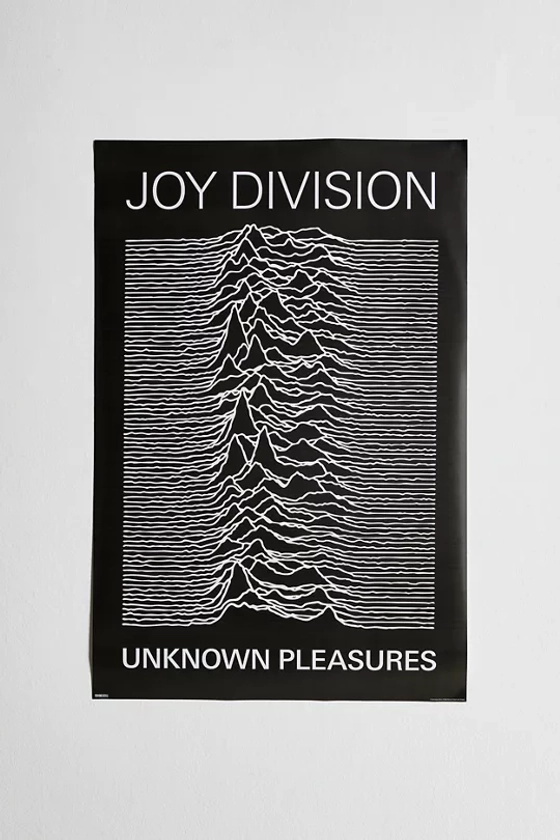 Joy Division Unknown Pleasures Poster