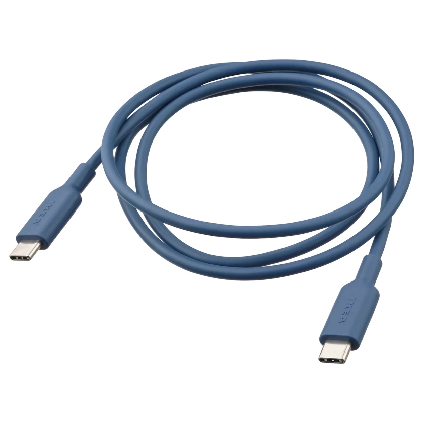 SITTBRUNN USB-C vers USB-C, bleu, 1 m - IKEA