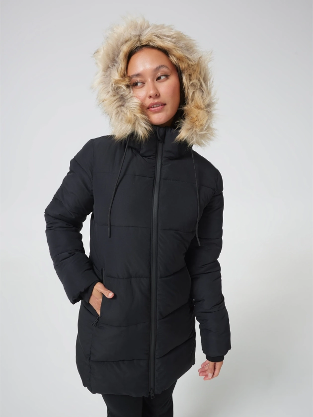 Quilted Walk Jacket Black - Jay Jays Online