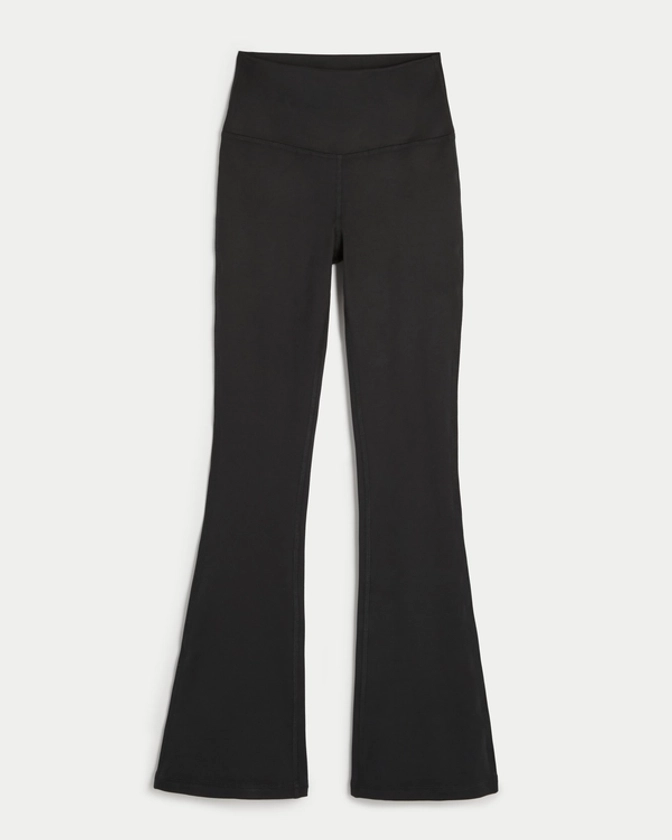 Women's Gilly Hicks Active Recharge High-Rise Mini Flare Leggings | Women's Clearance | HollisterCo.com