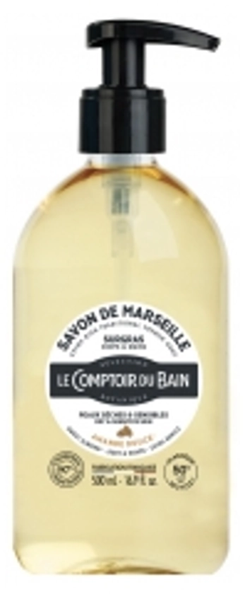 Le Comptoir du Bain Marseille Soap Surgras Sweet Almond 500 ml