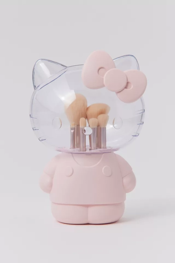 Impressions Vanity Co. Hello Kitty 6-Piece Brush & Holder Set
