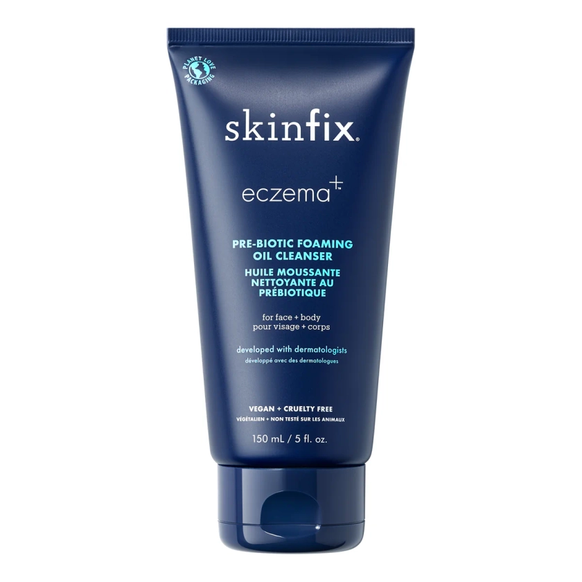 Skinfix Foaming Oil Body Wash for dry and eczema-prone skin