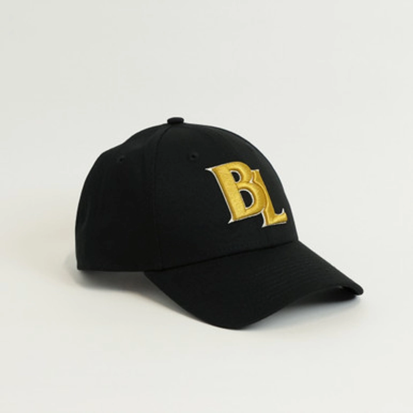 New Era Black with Gold BL Logo 9FORTY Cap