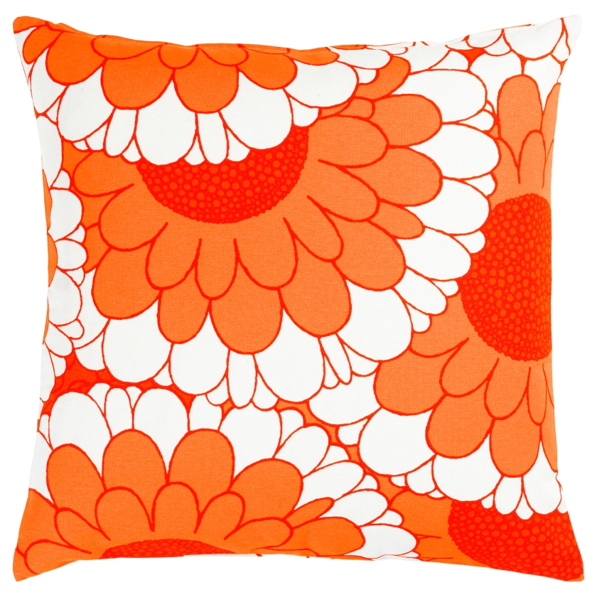 SANDETERNELL Fodera per cuscino - arancione 50x50 cm