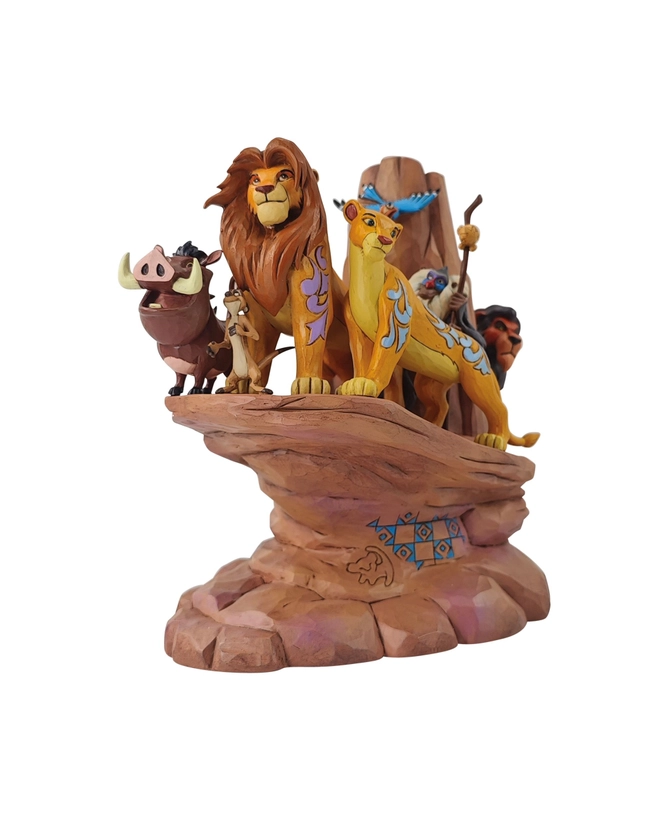 Le Roi Lion Carved In Stone - Disney Traditions