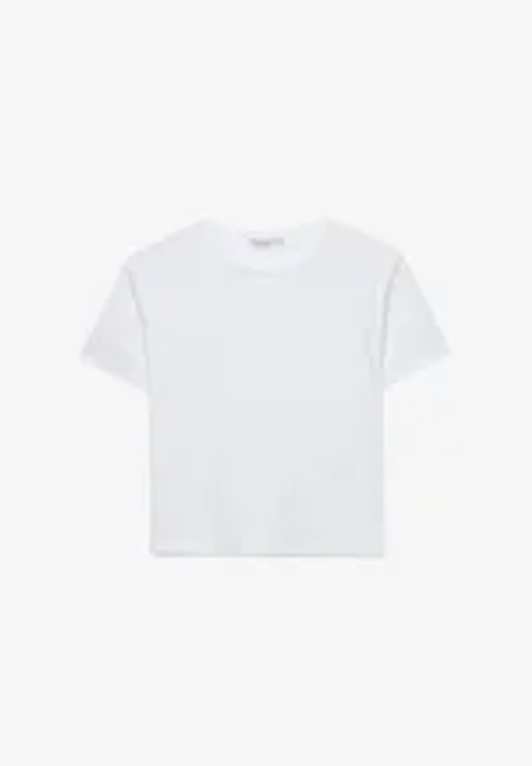 CROPPED AUS BAUMWOLLE - T-shirt basique - white