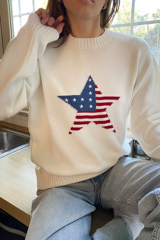 USA Star Sweater