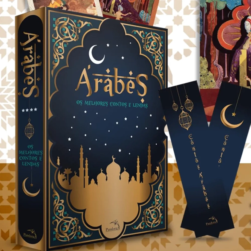 Box Árabes: Os melhores contos e lendas + Pôster, Marcadores e Cards | Amazon.com.br