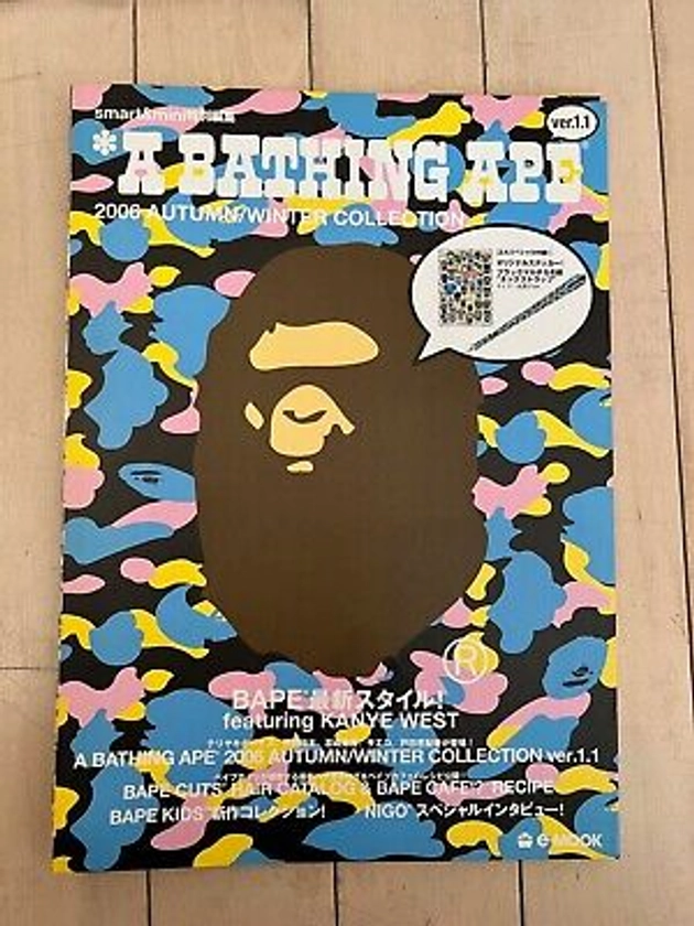 2006 Autumn Winter BAPE A Bathing Ape Magazine Catalog Book Nigo Kanye West Ye | eBay