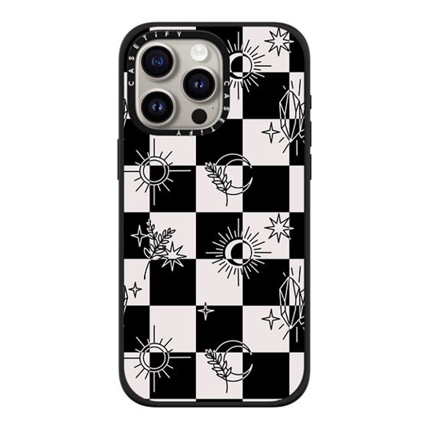 Witchy Checkered Print