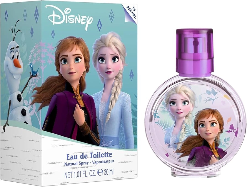 Disney Frozen Eau de Toilette Natural Perfume Spray, Vegan and FSC Approved EDT Spray for Kids, 30 ml