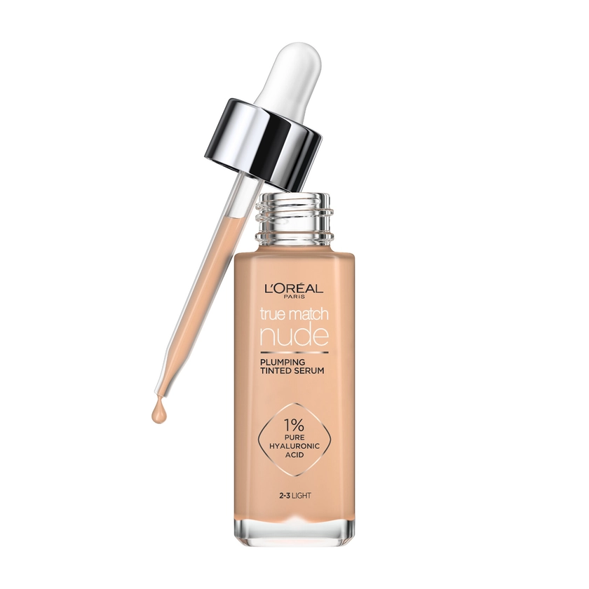 L'Oréal Paris True Match Nude Plumping Tinted Serum Light 2-3