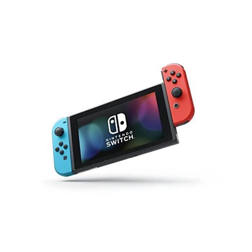 Console Nintendo Switch avec une Joy-Con bleu néon et une Joy-Con rouge néon (SWITCH) au meilleur prix | E.Leclerc