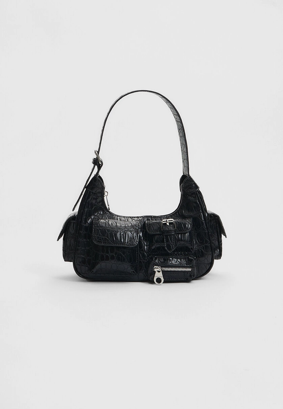 Shoulder bag with pockets - Women's Bags and backpacks | Stradivarius United Kingdom