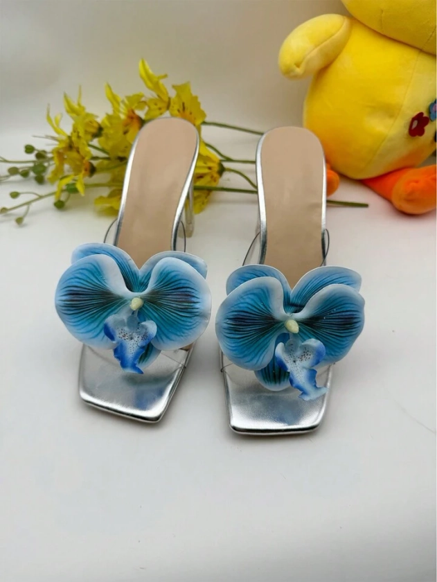 Nouvelle arrivée Décoration de chaussures exquise amovible à film artificiel de mode papillon et fleur | Mode en ligne | SHEIN FRANCE