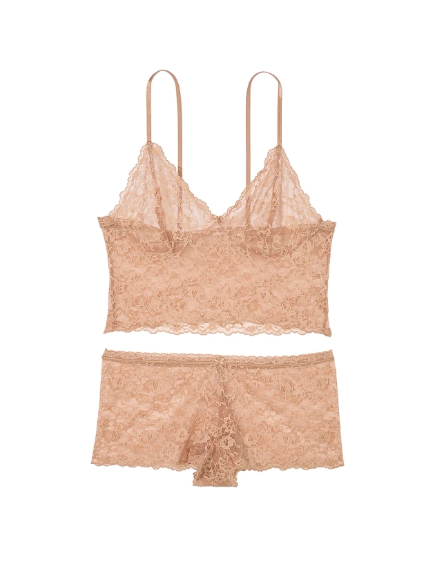 Buy Lace Cami & Shortie Set - Order Pajamas Sets online 1124535100 - Victoria's Secret US