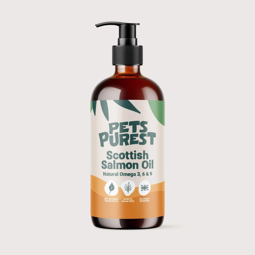 Natural Scottish Salmon Oil | Fish Oil for Dogs | Pets Purest