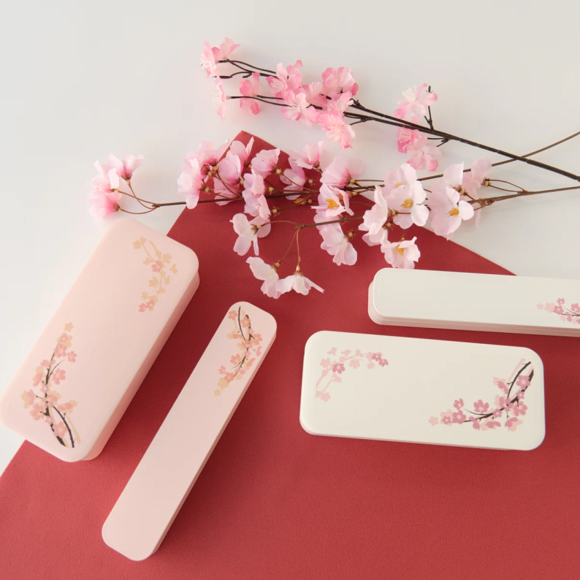 Sakura One-tier Slim Bento Box
