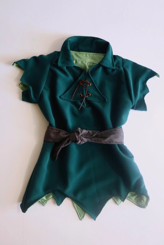 Peter Pan Tunic, Handmade - Etsy