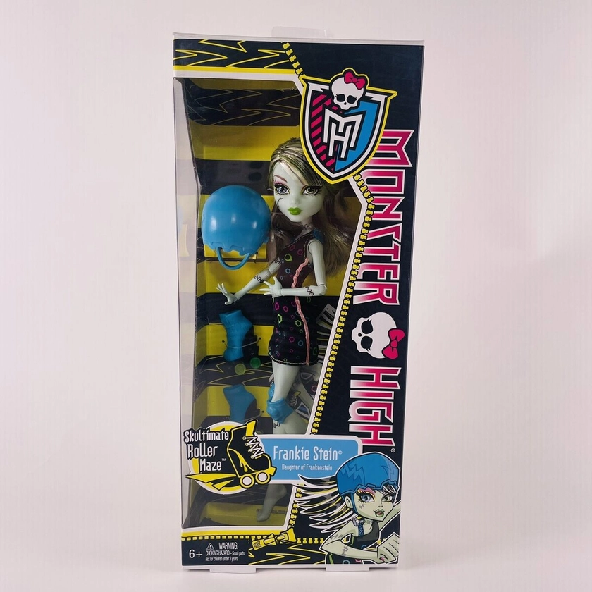 Monster High Doll Frankie Stein Skultimate Roller Maze in Box Mattel NIB