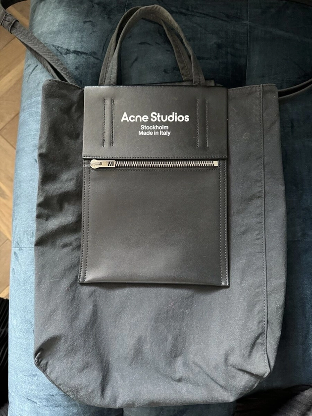 Acne Studios Tote Large Black Bag