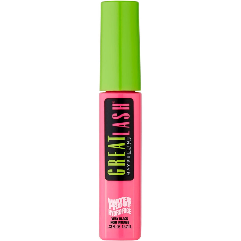 Maybelline Great Lash Waterproof Mascara - Very Black