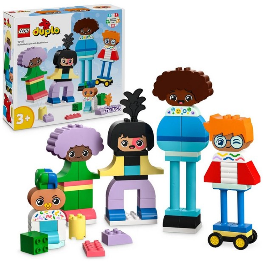 Buy LEGO DUPLO Town Buildable People with Big Emotions Set 10423 | Early learning toys | Argos