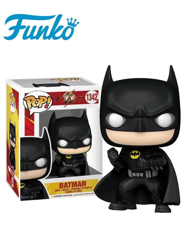 Funko F U N K O POP!Justice League Pop The B-Atman Figure Model Toys Flashman Statue Model Doll Collection Ornament Room Decoration Toy Gift