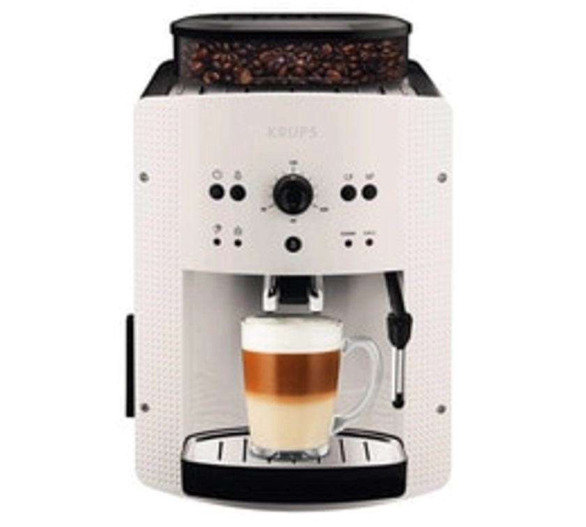 Krups Essential EA810570 blanche - machine à café à grain | MaxiCoffee.com