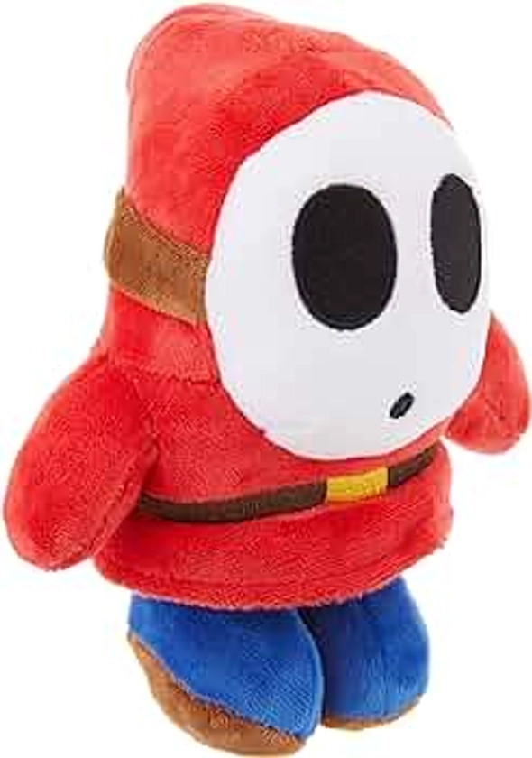 Little Buddy Super Mario All Star Collection 1591 Shy Guy Stuffed Plush, 6.5",Multi-colored, 156 months to 180 months