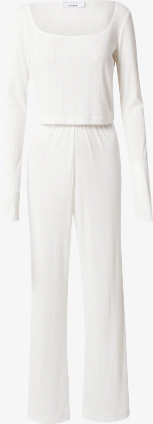 Pyjama 'Suki' florence by mills exclusive for ABOUT YOU en Blanc | ABOUT YOU