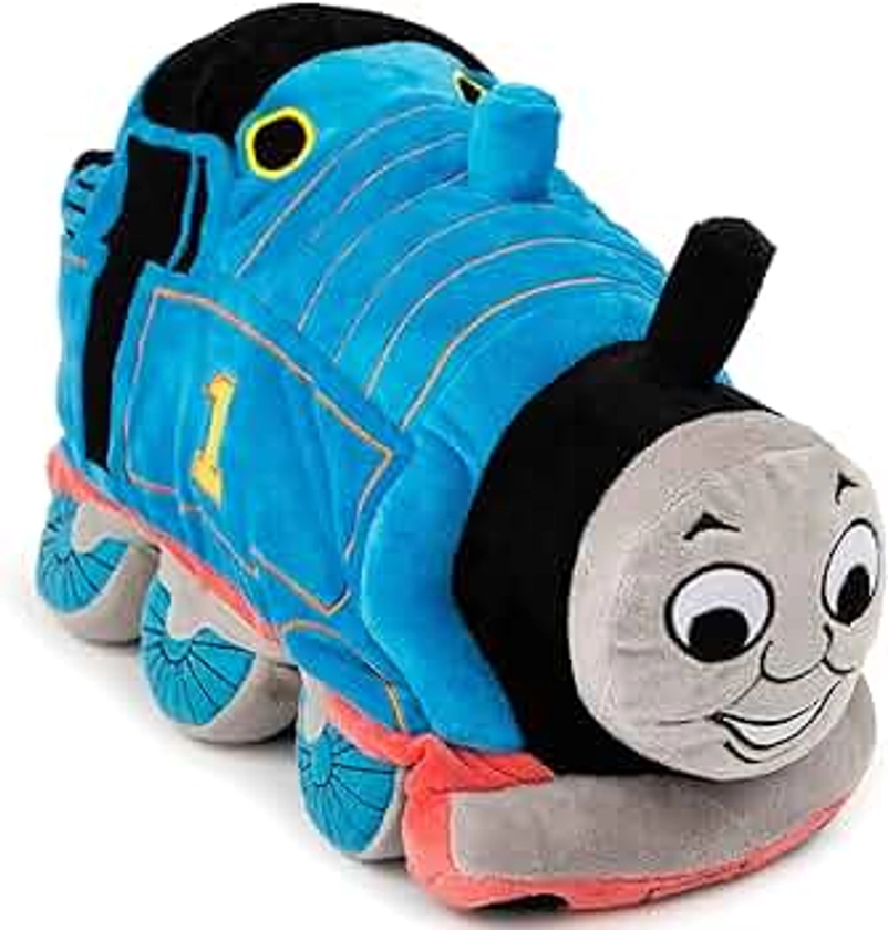 Jay Franco Thomas & Friends Plush Stuffed Toddler Pillow Buddy-Kids Super Soft Polyester Microfiber, 15 inch (Official Mattel Product)