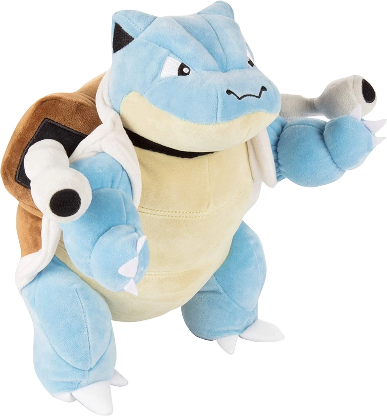 Pokemon 12" Large Blastoise Plush - Officially Licensed Stuffed Animal Toy - Age 2+