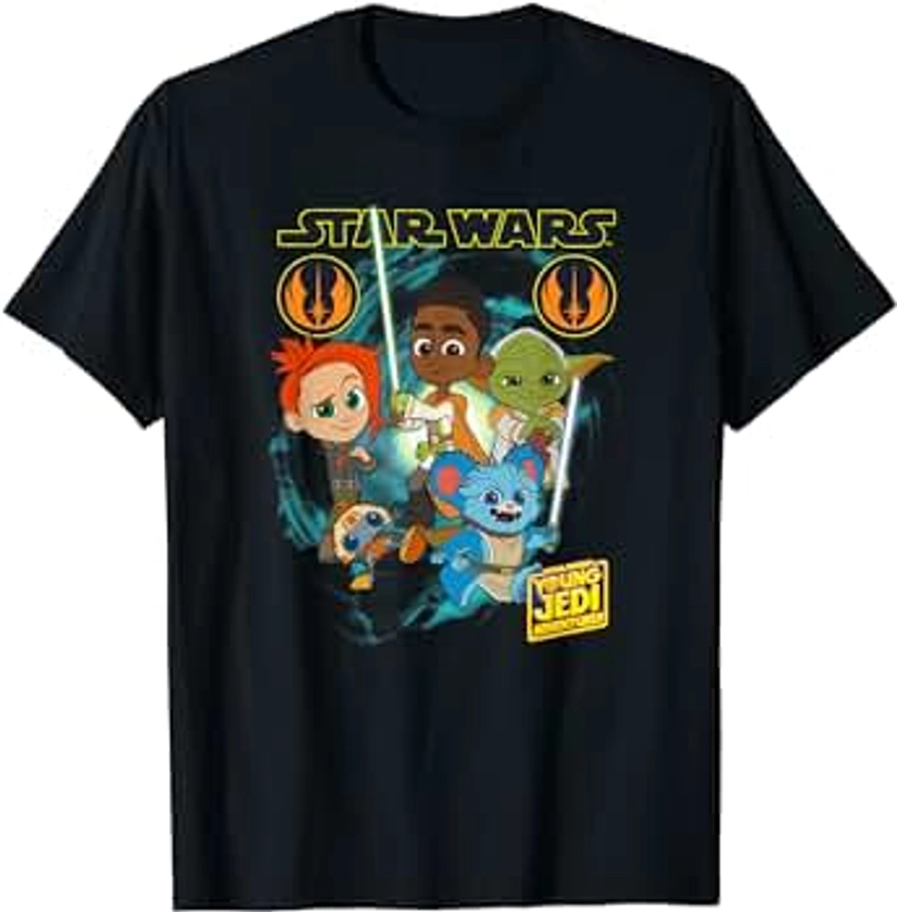 Star Wars: Young Jedi Adventures Hero Group Shot T-Shirt