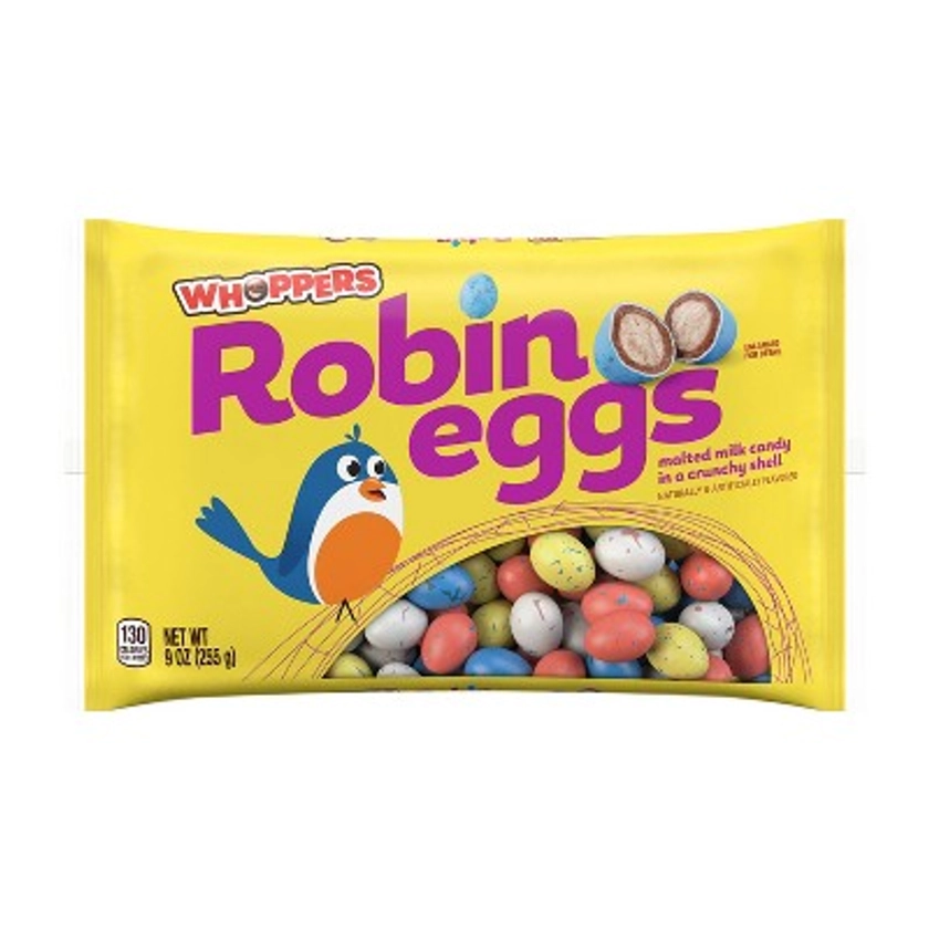 Whoppers Robin Eggs Malted Milk Balls Easter Candy - 9oz