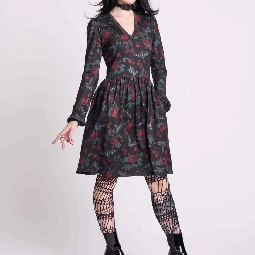 Bat's Roost Skater Dress