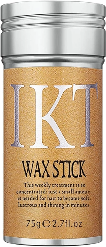 Hair Wax Stick, Hair Wax Stick for Wigs, Scented Wax Sticks, Strong Hold Non-greasy Styling Hair Pomade Stick
