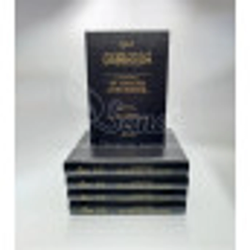 L&#039;Authentique de l&#039;Exégèse d&#039;Ibn Kathir (Sahih Tafsir Ibn Kathir) en 5 volumes (Éditions Tawbah) - Couverture NOIR