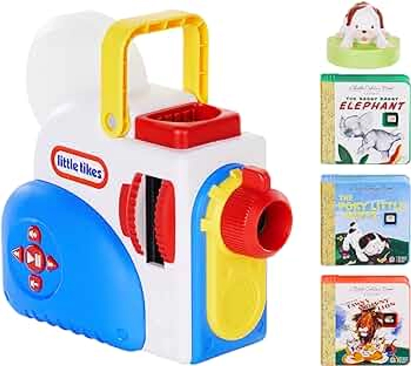 Little Tikes Story Dream Machine Starter Set, Storytime, Books, Little Golden Book, Audio Play, The Poky Little Puppy Character, Nightlight, Toy Gift for Toddlers and Kids Girls Boys Ages 3+